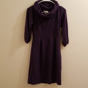 Alyx Limited Dark Purple 3 Quarter Sleeve Dress